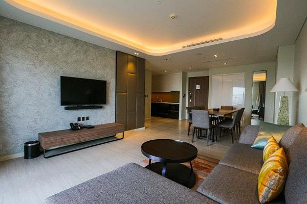 Oakwood Residence Hanoi 17 lane 35 Dang Thai Mai - 03-bedroom apartment brings comfort and convenience to tenants