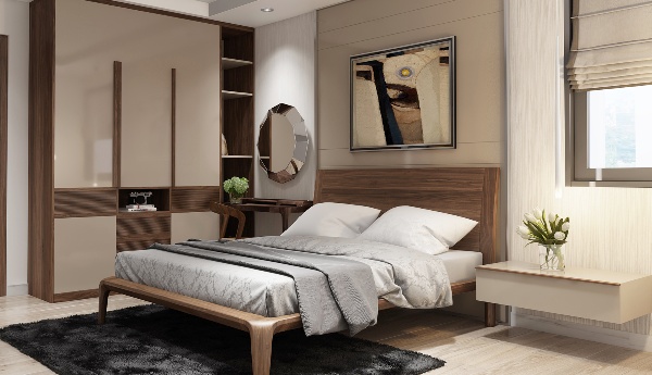 Phòng ngủ có thiết kế hiện đại