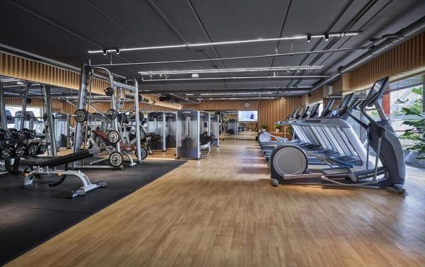  Apartment for rent in Fraser Suites 51 Xuan Dieu The gym is fully equipped with modern equipment