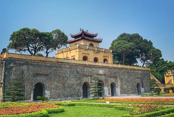 Những điểm du lịch nổi tiếng ở Hà Nội - Hoàng thành Thăng Long