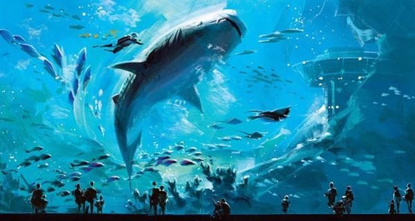 Popular tourist attractions in Hanoi - Times City Aquarium