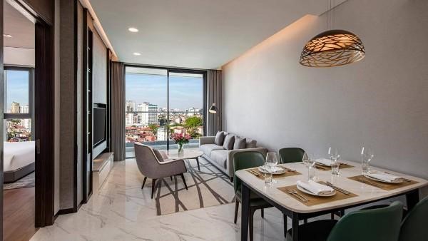 The Five Residences Hanoi apartments meet the international standards of a luxury apartment