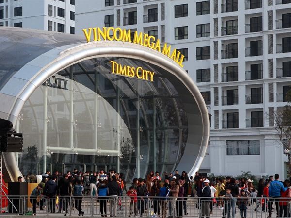 ハノイにおけるショッピングスポットーVincom Megamall Time City.