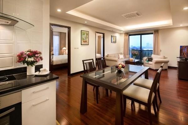Apartments for rent in Tay Ho Elegant Suites Westlake with 5-star standard