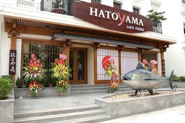 ハノイにおける日本レストラン―ハトヤマ